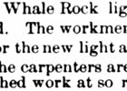 Wickford Harbor Lighthouse Newspaper Articles